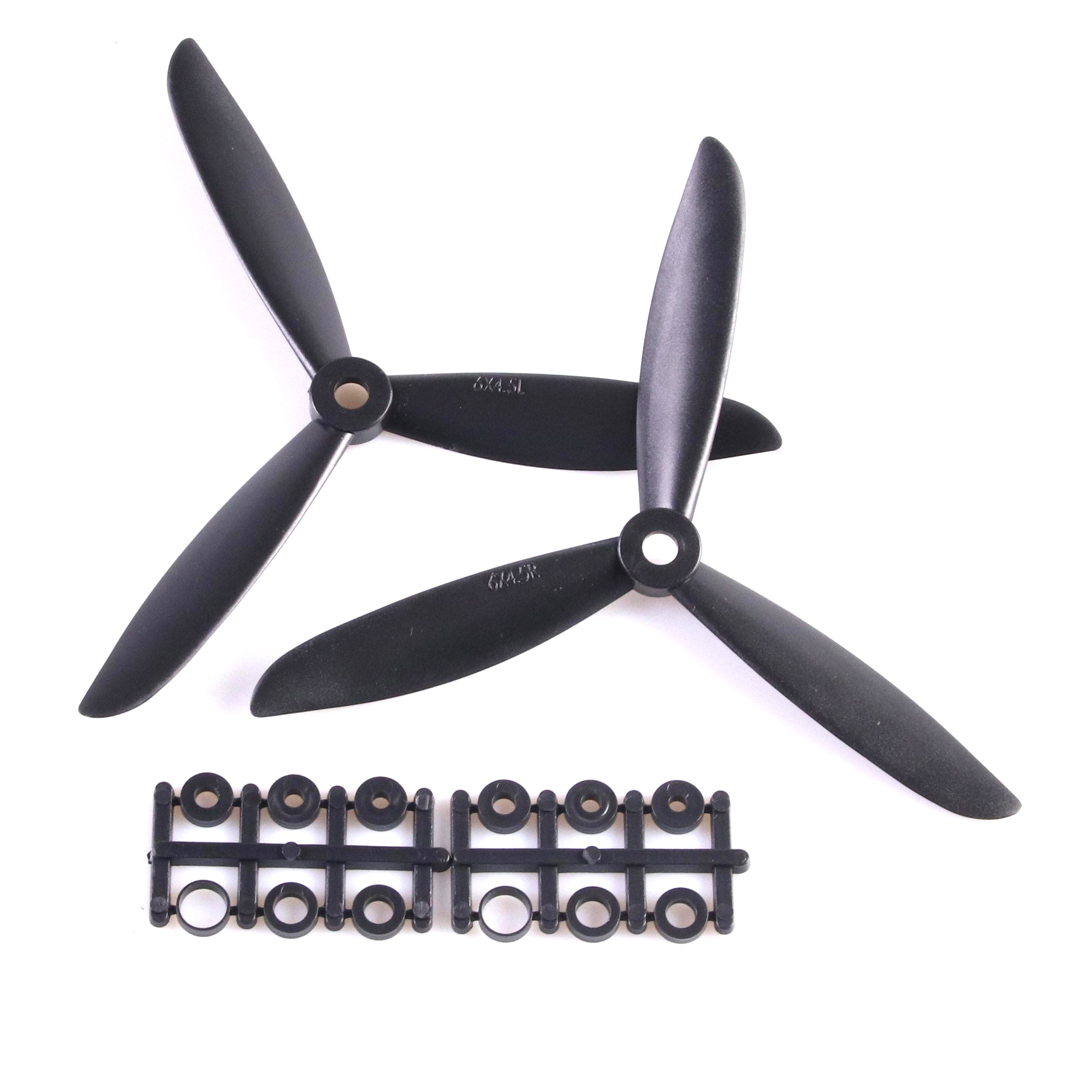 Hélice negra de 3 palas para c - Brushless Motor Thrust Test Stand reseña y precio