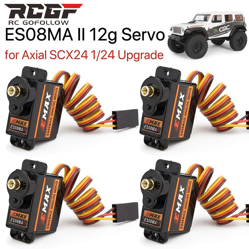 Servomotor Emax ES08MA II, 1-4 - Brushless Motor Thrust Test Stand reseña y precio